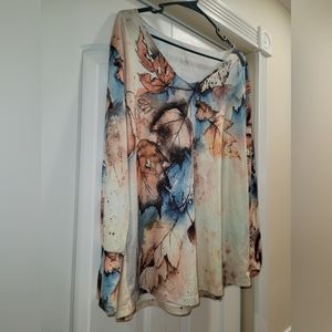 Amazing watercolor leaf print